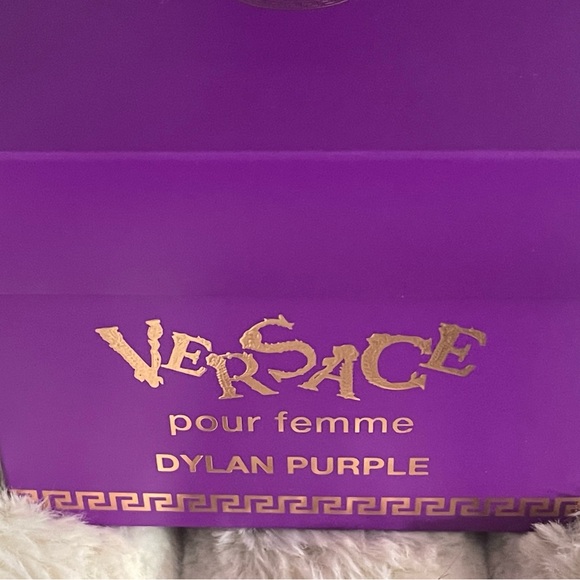 Versace Purple Gift Set with Gold Accents - Picture 5 of 6